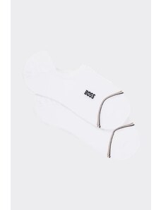 BOSS 2-balení dámských ponožek - bílá