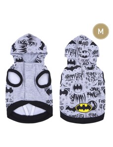 DOG SWEATSHIRT M COTTON BRUSHED BATMAN