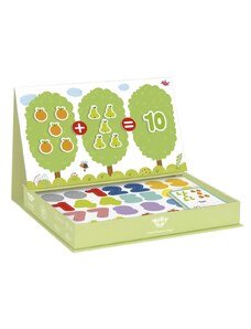 Tooky Toy Dřevěná Montessori hra Počítání s ovocem Tooky
