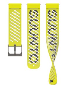 Suunto 22mm Athletic 5 Silicone Strap Lemon Yellow S+M