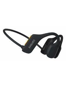 EVOLVEO Voděodolná bezdrátová sluchátka na lícní kosti BoneSwim Lite MP3 8GB, černá