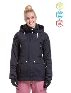 MeatFly dámská zimní bunda na lyže/snowboard Terra Jacket 23/24 Black