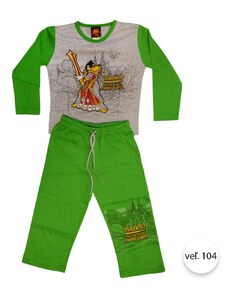 Chlapecké pyžamo PALADIN, vel.104, zeleno-sivá, COOL Comics
