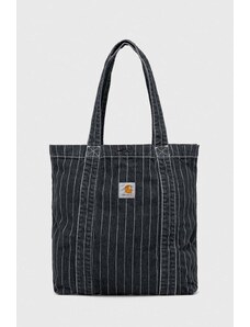Taška Carhartt WIP Orlean Tote Bag černá barva, I033007.1XX06