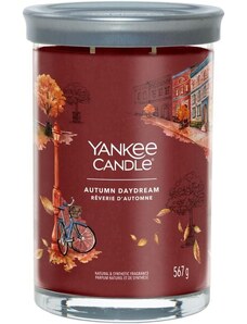 Yankee Candle vonná svíčka Signature Tumbler ve skle velká Autumn Daydream 567g