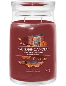 Yankee Candle vonná svíčka Signature ve skle velká Autumn Daydream 567g