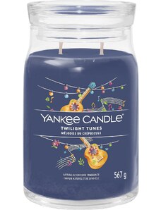 Yankee Candle vonná svíčka Signature ve skle velká Twilight Tunes 567g