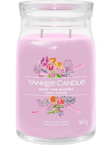 Yankee Candle vonná svíčka Signature ve skle velká Hand Tied Blooms 567g