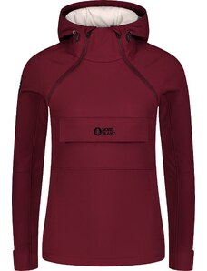 Nordblanc Vínový dámský zateplený softshellový anorak FEMININE