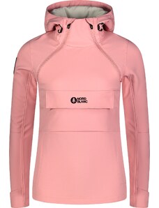 Nordblanc Růžový dámský zateplený softshellový anorak FEMININE