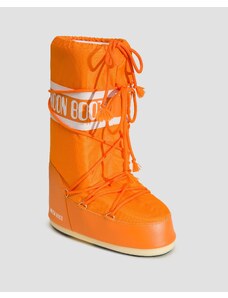 Dětské sněhule Moon Boot Icon Nylon v Oranžové Barvě