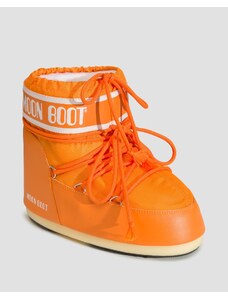 Dámské sněhule Moon Boot Icon Low Nylon v Oranžovém Barevném Odstínu