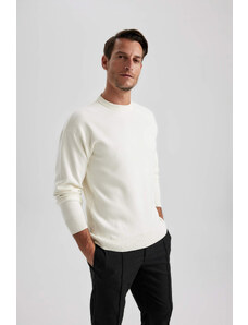 DEFACTO Relax Fit Crew Neck Pullover