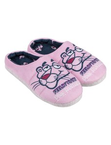 HOUSE SLIPPERS OPEN PINK PANTHER