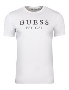 Guess cn ss tee WHITE