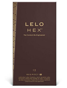 Kondomy LELO HEX Respect XL 12 ks