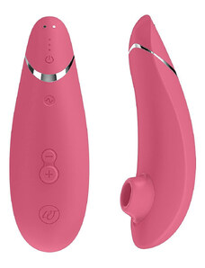 Tlakový vibrátor Womanizer Premium II, růžový