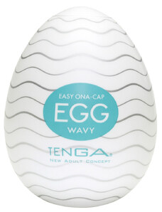 Tenga Egg Wavy masturbátor (7,5 cm)