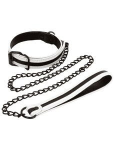 ostatní NS Novelties GLO In The Dark Bondage Collar and Leash