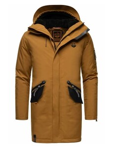 Zimní kabát / pánská zimní dlouhá bunda Ragaan Stone Harbour - TABACCO