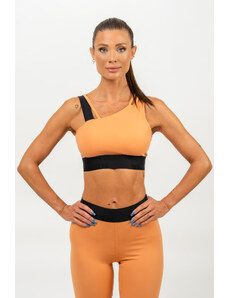 NEBBIA Elite Essentials Asymetrická sportovní podprsenka Elite 469 Orange