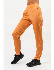NEBBIA Elite Essentials Slim fit legíny s kapsami Sleek 482 Orange