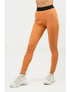 NEBBIA Elite Essentials Slim fit legíny s kapsami Gym Spirit 466 Orange