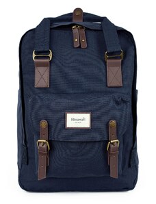 Himawari Unisex's Backpack Tr21313-6 Navy Blue