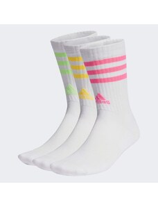 Adidas Ponožky 3-Stripes Cushioned Crew – 3 páry