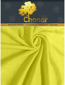 Top textil Prostěradlo Jersey Standard 180x200 cm žlutá