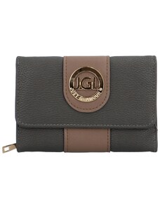 JGL Trendy dámská koženková peněženka Lissia, šedá