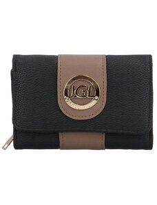 JGL Trendy dámská koženková peněženka Lissia, černá
