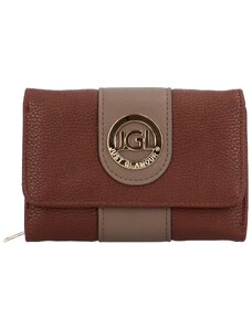 JGL Trendy dámská koženková peněženka Lissia, hnědá