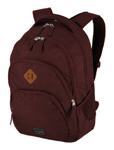 Travelite Basics Backpack Melange Bordeaux