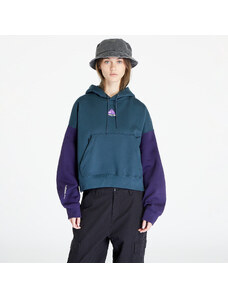 Dámská mikina Nike ACG Therma-FIT Women's "Tuff Knit" Fleece Hoodie Deep Jungle/ Purple Ink/ Summit White