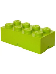 Světle zelený úložný box LEGO Smart 25 x 50 cm