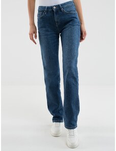 Big Star Woman's Straight Trousers Denim 190077 -313