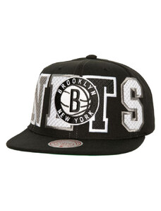 Mitchell & Ness Varsity Bust Snapback Kšiltovka Brooklyn Nets HHSS6461-BNEYYPPPBLCK