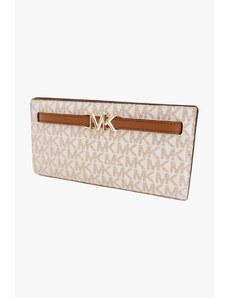 Michael Kors REED large snap wallet dámská peněženka vanilla monogram