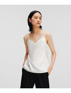 HALENKA KARL LAGERFELD SILKY CAMISOLE