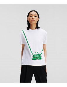 TRIČKO KARL LAGERFELD KARL K CROSS BAG T-SHIRT