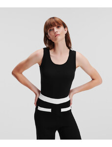 TOP KARL LAGERFELD RIB TANK TOP