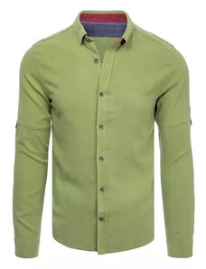 Pánská olivová košile Dstreet DX2254