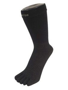 SILVER prstové ponožky se stříbrem ToeToe 42-48 černá