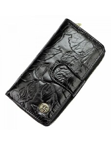 Barebag GREGORIO Kožená černá dámská peněženka v krabičce