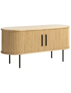 Dubový TV stolek Unique Furniture Nola 120 x 40 cm