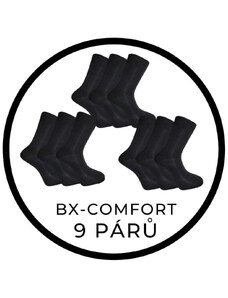 MEGAPACK 9párů - BX-COMFORT české kvalitní bambusové ponožky BAMBOX