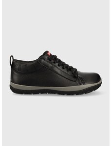 Kožené sneakers boty Camper Peu černá barva