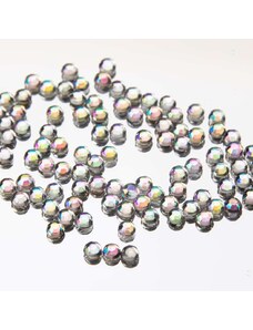 Kamínky Diamond Rainbow Glass - SS10, 100 ks