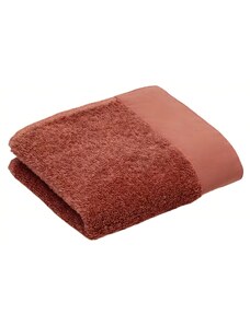 Terakotově červený bavlněný ručník Kave Home Takeshi 30 x 50 cm